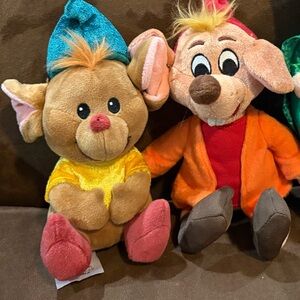 Disney’s Cinderella mini beanbag mice plush set